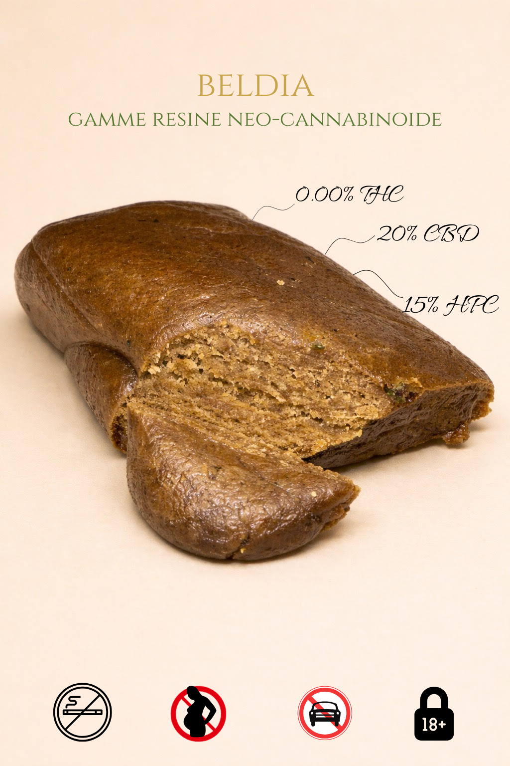 Beldia 20% CBD | 15% HPC | 0.00% THC